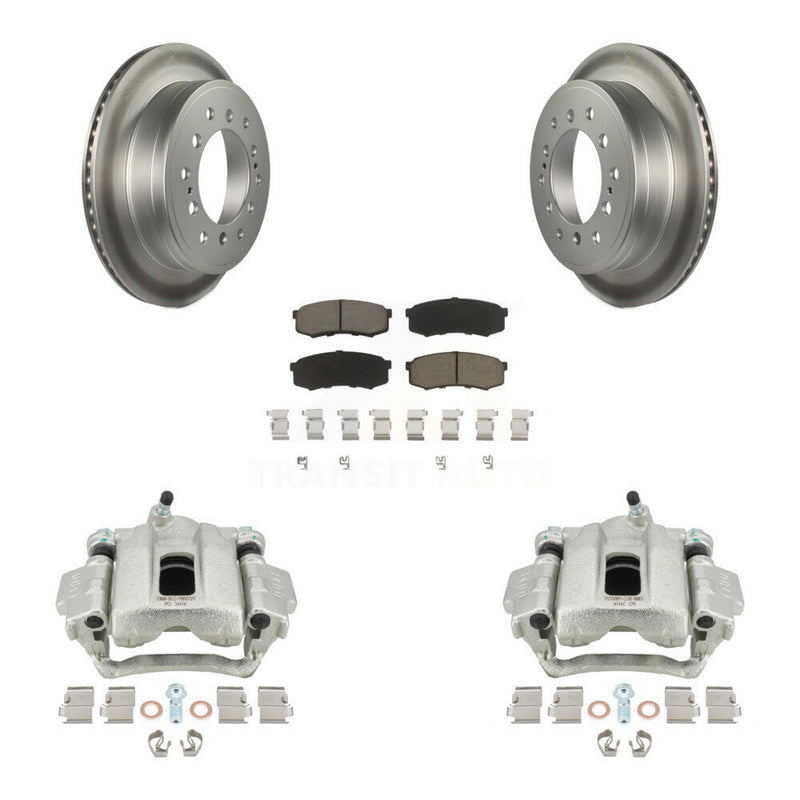 Transit Auto KCG-100289C Disc Brake Kit for 2010-2014 Toyota FJ Cruiser - Rear product image