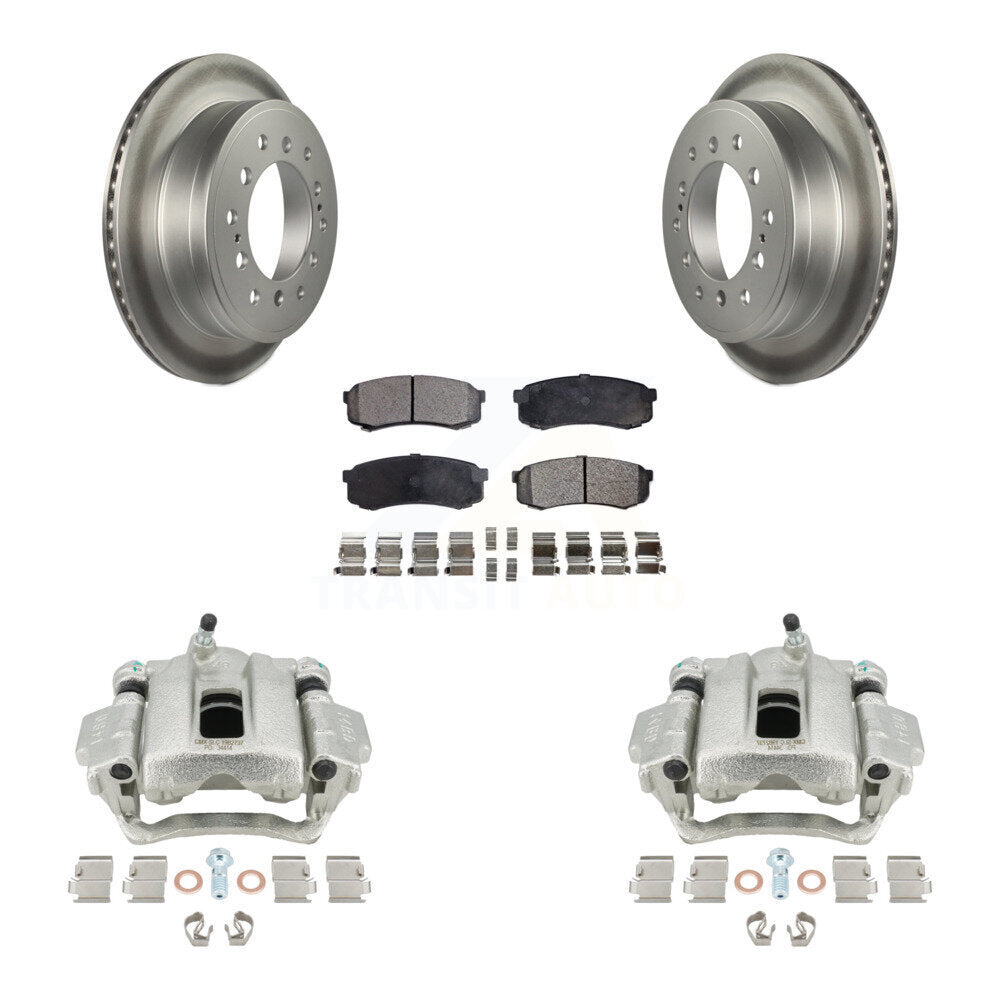 Transit Auto KCG-100289P Disc Brake Kit for 2010-2022 Lexus GX460, Toyota 4Runner - Rear product image