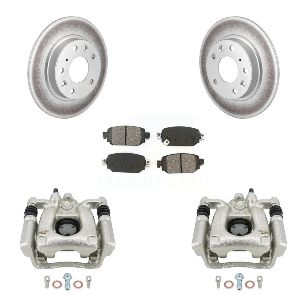 Transit Auto KCG-100289S Disc Brake Kit for 2017-2018 Mazda 3, Mazda 3 Sport - Rear product image