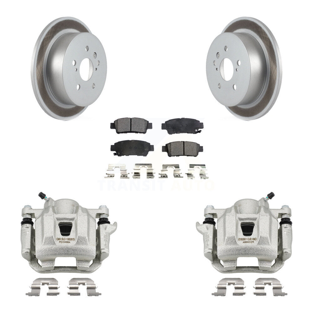 Transit Auto KCG-100289T Disc Brake Kit for 2004-2010 Toyota Sienna - Rear product image