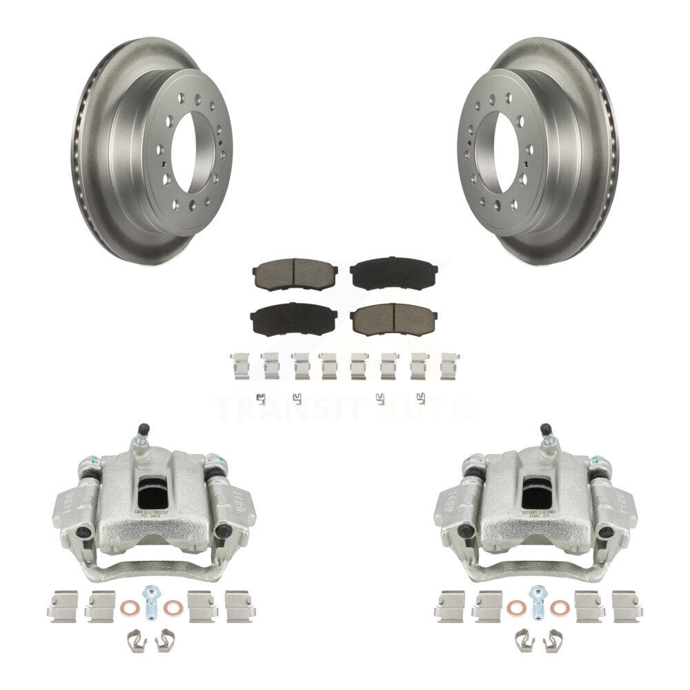 Transit Auto KCG-100290C Disc Brake Kit for 2010-2022 Lexus GX460, Toyota 4Runner - Rear product image