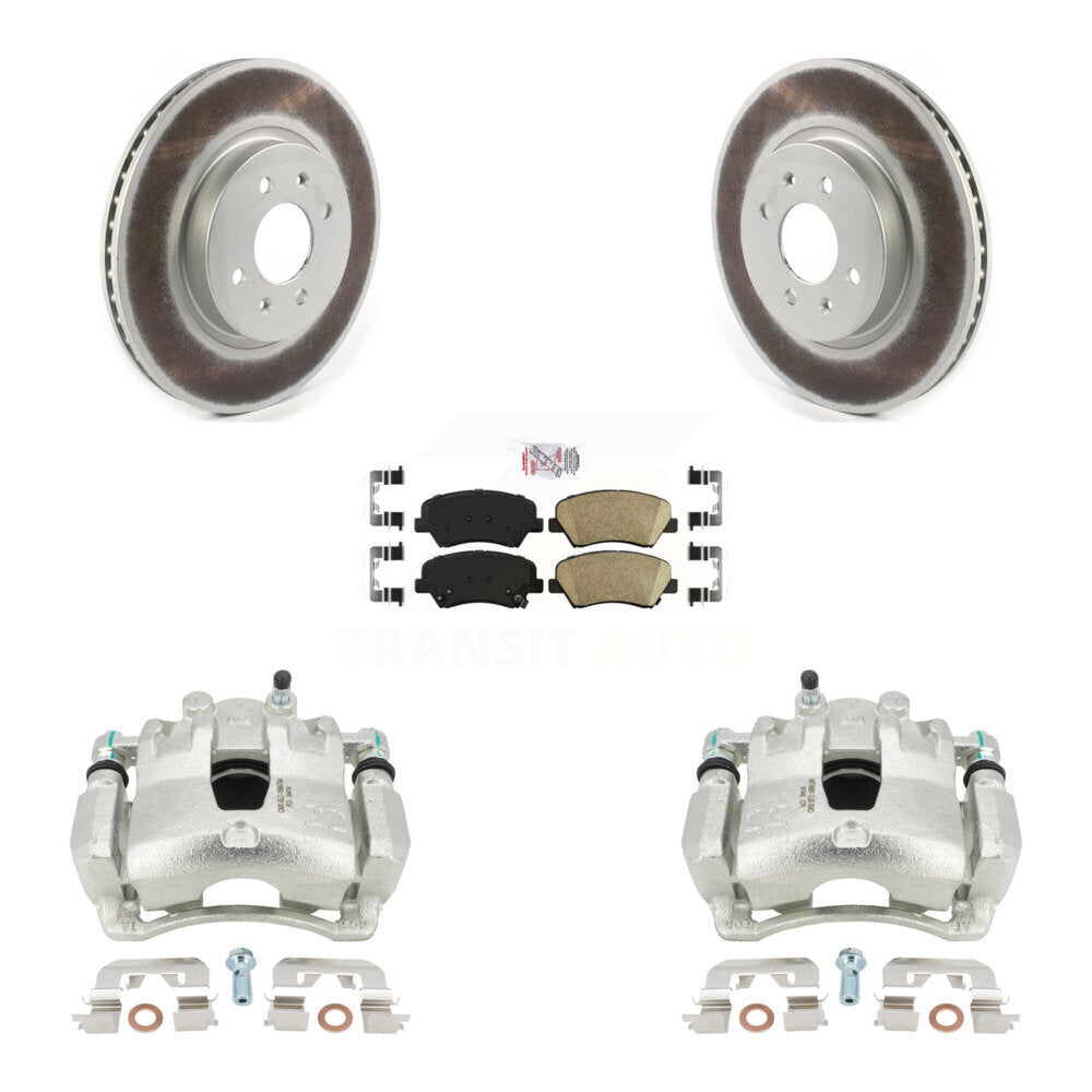 Transit Auto KCG-100290N Disc Brake Kit for 2017 Kia Rio - Front product image