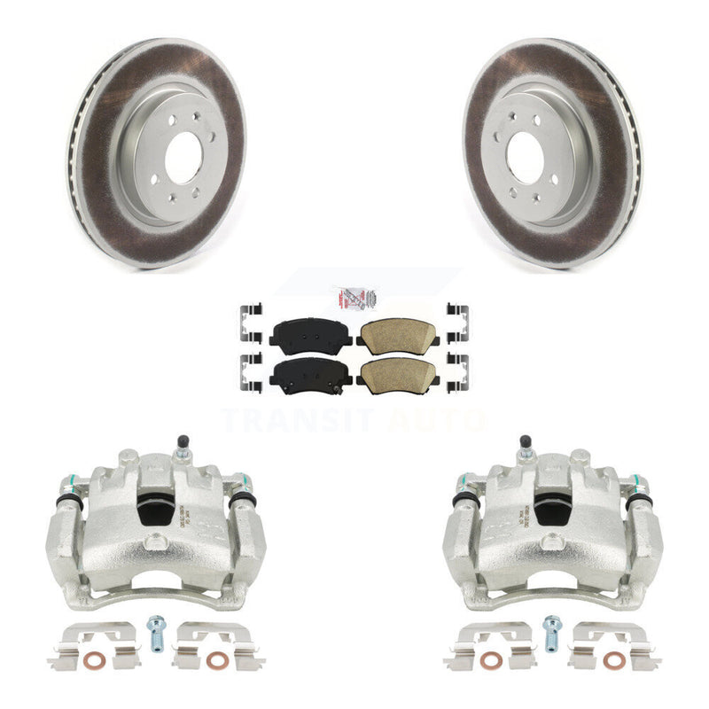 Transit Auto KCG-100290N Disc Brake Kit for 2017 Kia Rio - Front product image