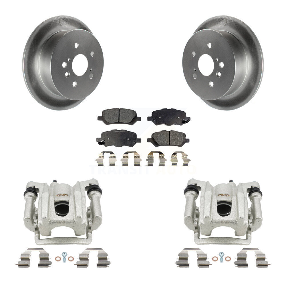 Transit Auto KCG-100290P Disc Brake Kit for 2009-2016 Toyota Venza - Rear product image