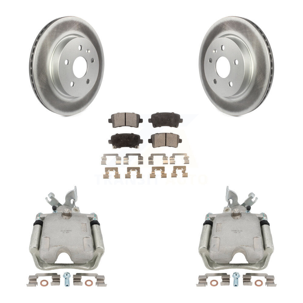 Transit Auto KCG-100291T Disc Brake Kit for 2011-2020 Cadillac XTS, Chevrolet Impala, Chevrolet Malibu & more - Rear product image
