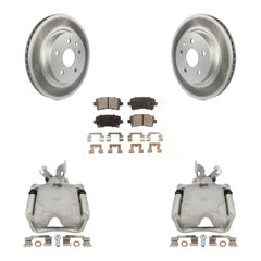 Transit Auto KCG-100291T Disc Brake Kit for 2011-2020 Cadillac XTS, Chevrolet Impala, Chevrolet Malibu & more - Rear product image