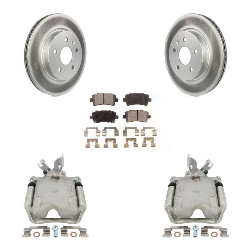 Transit Auto KCG-100291T Disc Brake Kit for 2011-2020 Cadillac XTS, Chevrolet Impala, Chevrolet Malibu & more - Rear product image