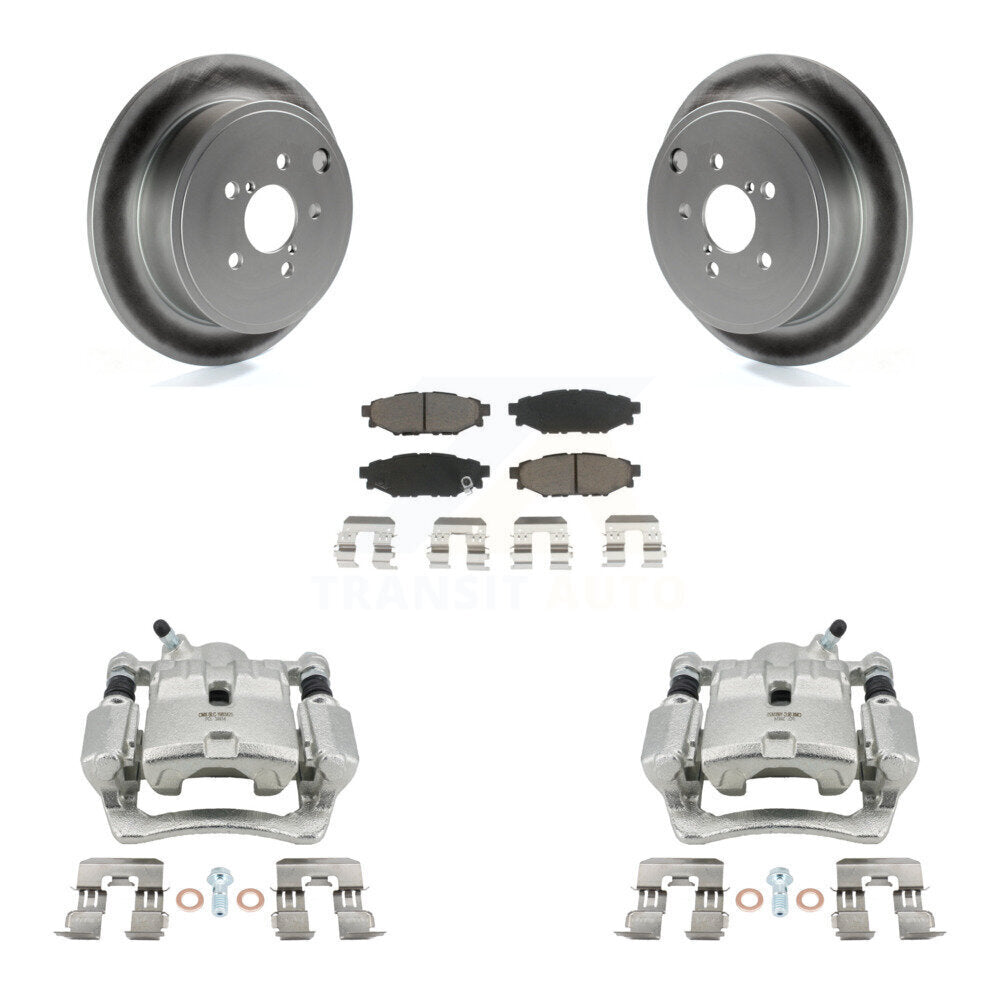 Transit Auto KCG-100292C Disc Brake Kit for 2008-2014 Subaru Impreza, Subaru WRX, Subaru Forester - Rear product image