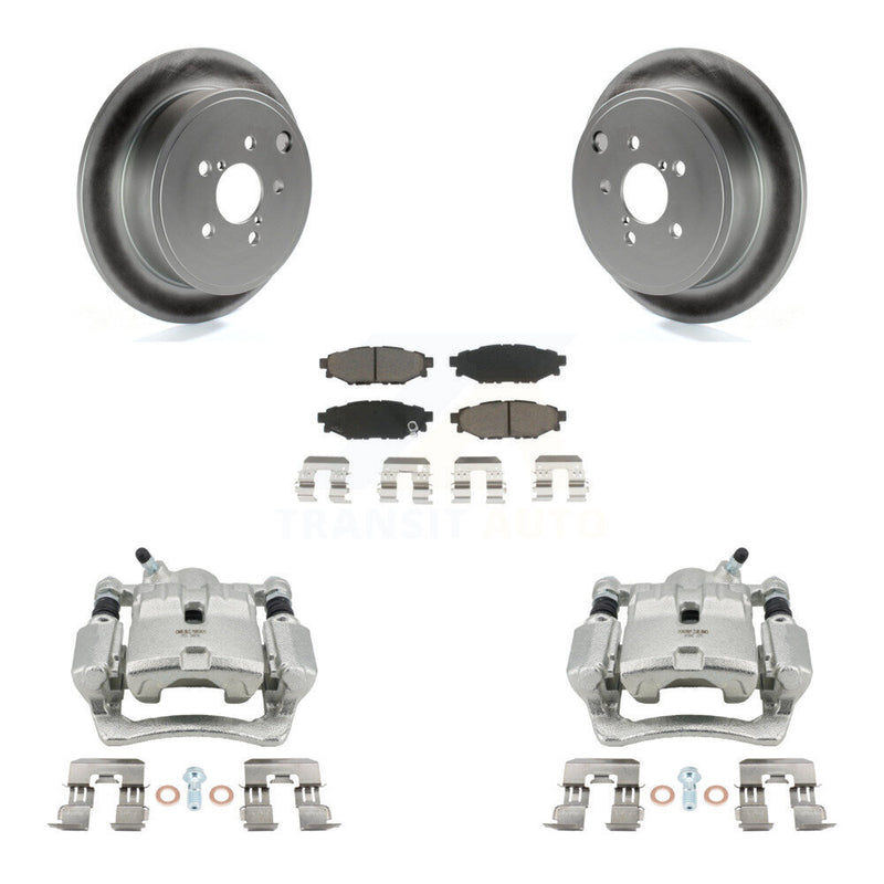 Transit Auto KCG-100292C Disc Brake Kit for 2008-2014 Subaru Impreza, Subaru WRX, Subaru Forester - Rear product image