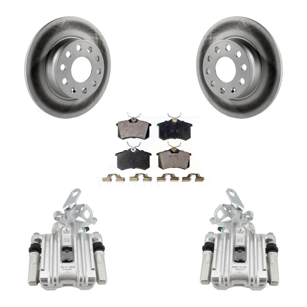 Transit Auto KCG-100292T Disc Brake Kit for 2010-2013 Audi A3 - Rear product image