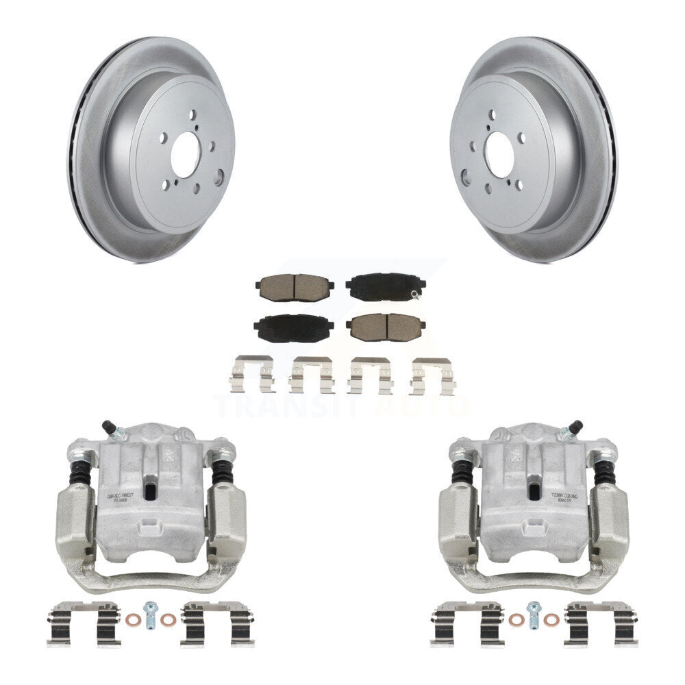 Transit Auto KCG-100295C Disc Brake Kit for 2010-2014 Subaru Legacy, Subaru Outback - Rear product image