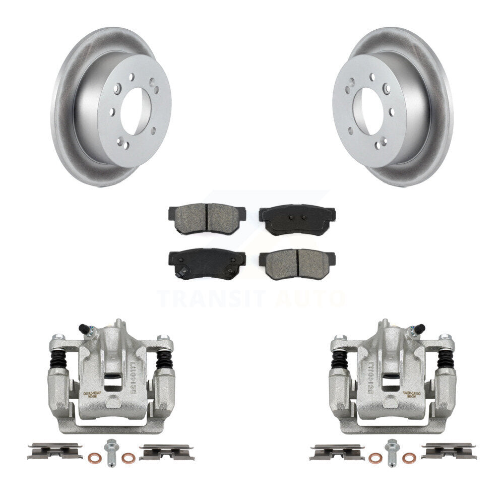 Transit Auto KCG-100295S Disc Brake Kit for 2007-2009 Hyundai Elantra - Rear product image