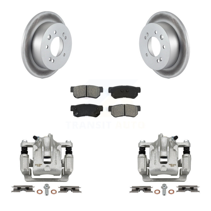 Transit Auto KCG-100295S Disc Brake Kit for 2007-2009 Hyundai Elantra - Rear product image