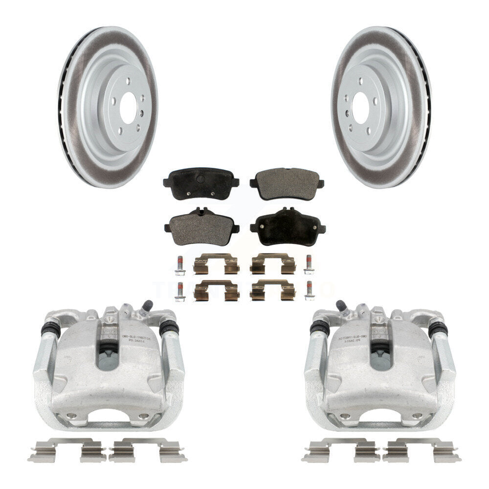 Transit Auto KCG-100295T Disc Brake Kit for 2014-2019 Mercedes-Benz GLS550, Mercedes-Benz GL450, Mercedes-Benz GL550 & more - Rear product image