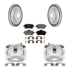 Transit Auto KCG-100295T Disc Brake Kit for 2014-2019 Mercedes-Benz GLS550, Mercedes-Benz GL450, Mercedes-Benz GL550 & more - Rear product image