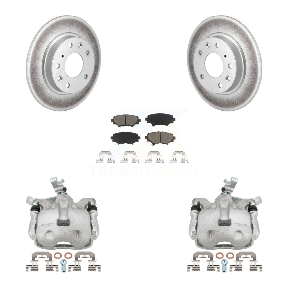 Transit Auto KCG-100296C Disc Brake Kit for 2014-2016 Mazda 3, Mazda 3 Sport - Rear product image