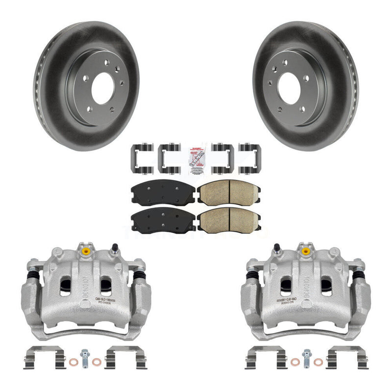 Transit Auto KCG-100296N Disc Brake Kit for 2007-2015 Chevrolet Captiva Sport, Saturn Vue, Chevrolet Equinox & more - Front product image