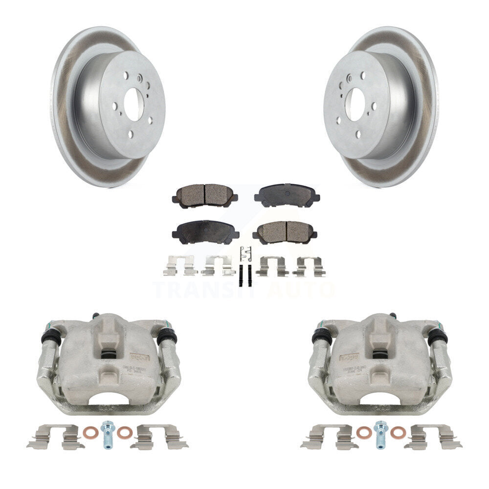 Transit Auto KCG-100296T Disc Brake Kit for 2008-2013 Toyota Highlander - Rear product image