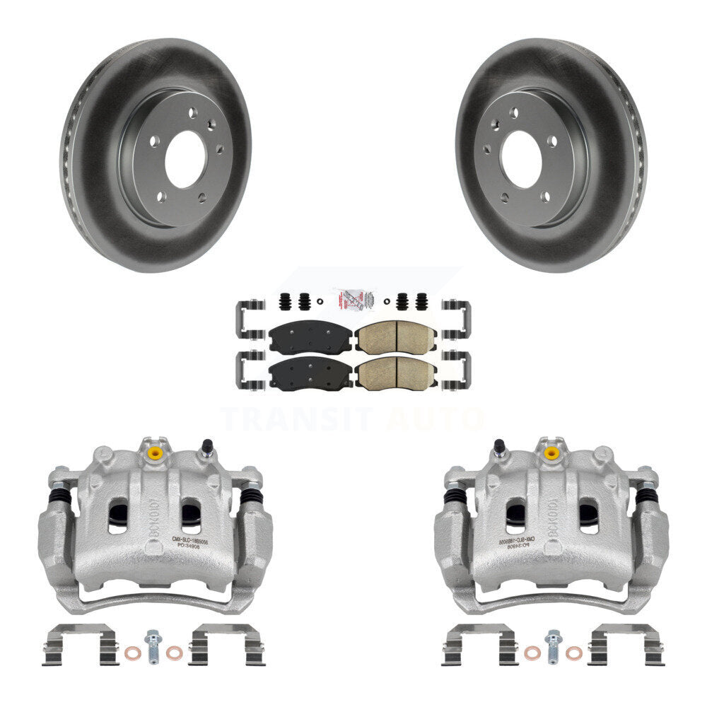 Transit Auto KCG-100297N Disc Brake Kit for 2007-2015 Chevrolet Captiva Sport, Saturn Vue, Chevrolet Equinox & more - Front product image
