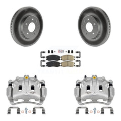 Transit Auto KCG-100297N Disc Brake Kit for 2007-2015 Chevrolet Captiva Sport, Saturn Vue, Chevrolet Equinox & more - Front product image