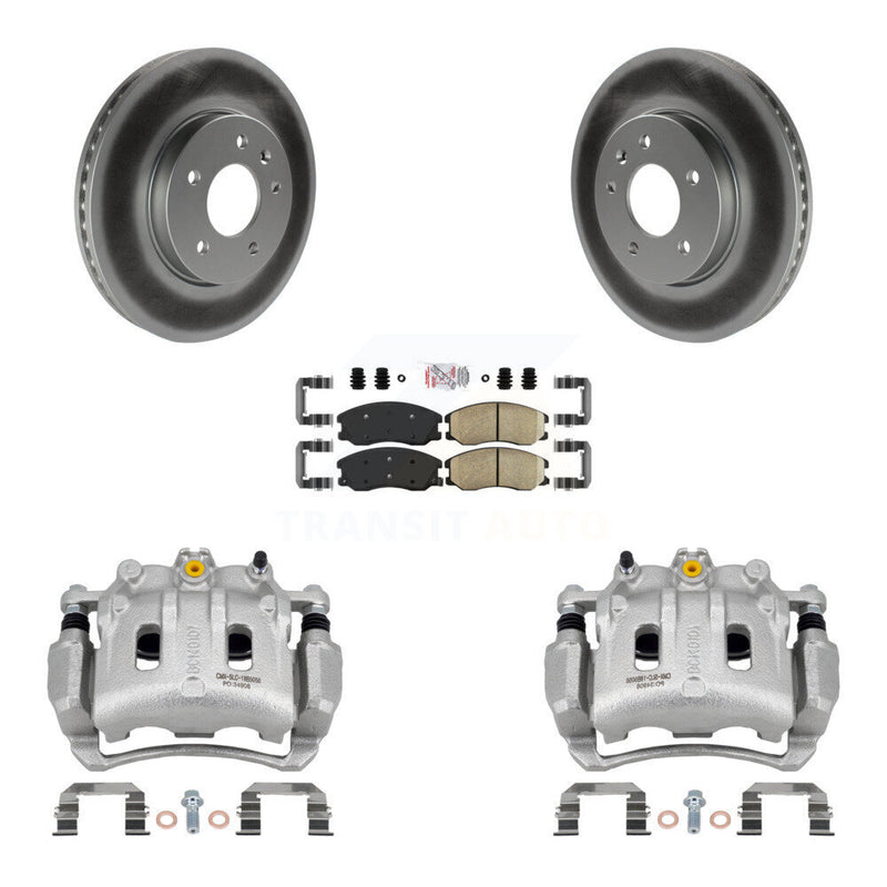 Transit Auto KCG-100297N Disc Brake Kit for 2007-2015 Chevrolet Captiva Sport, Saturn Vue, Chevrolet Equinox & more - Front product image