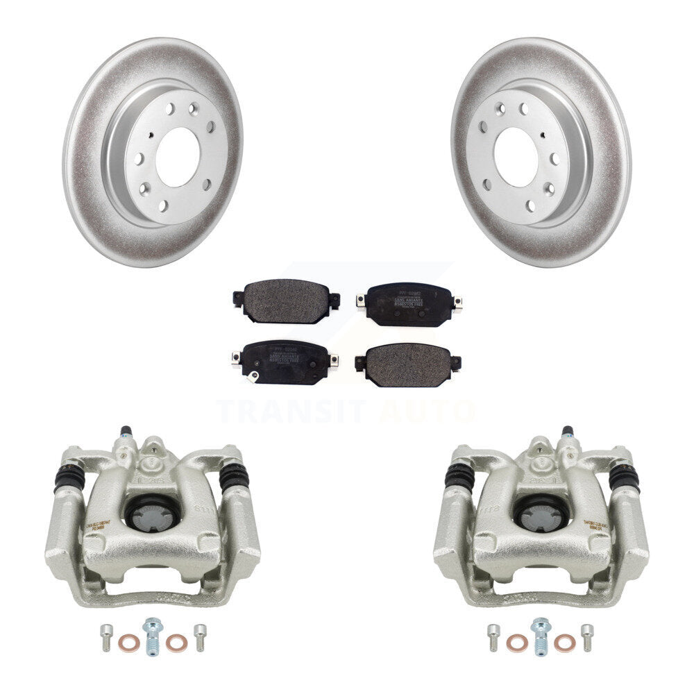 Transit Auto KCG-100297P Disc Brake Kit for 2017-2018 Mazda 3, Mazda 3 Sport - Rear product image