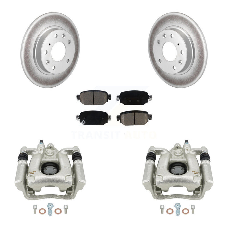 Transit Auto KCG-100299C Disc Brake Kit for 2017-2018 Mazda 3, Mazda 3 Sport - Rear product image