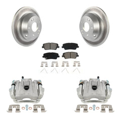 Transit Auto KCG-100300S Disc Brake Kit for 2016-2020 Hyundai Santa Fe Sport, Kia Sorento - Rear product image