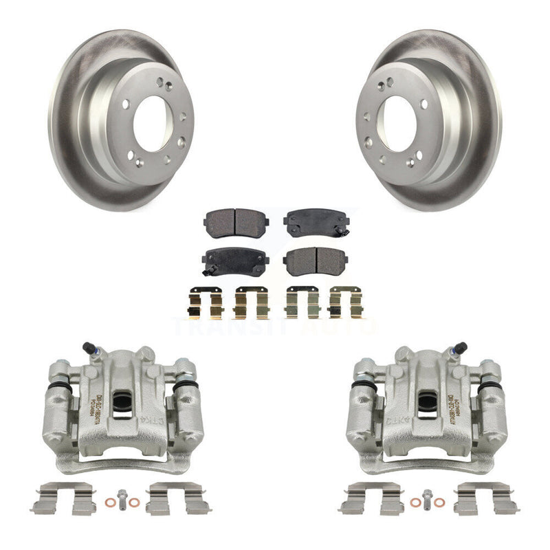 Transit Auto KCG-100301P Disc Brake Kit for 2009-2012 Hyundai Elantra - Rear product image