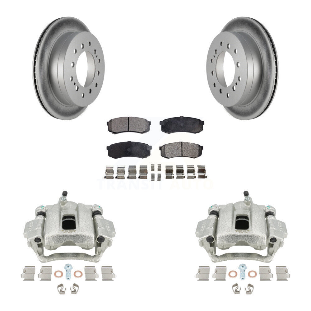 Transit Auto KCG-100301T Disc Brake Kit for 2001-2009 Lexus GX470, Toyota Sequoia - Rear product image