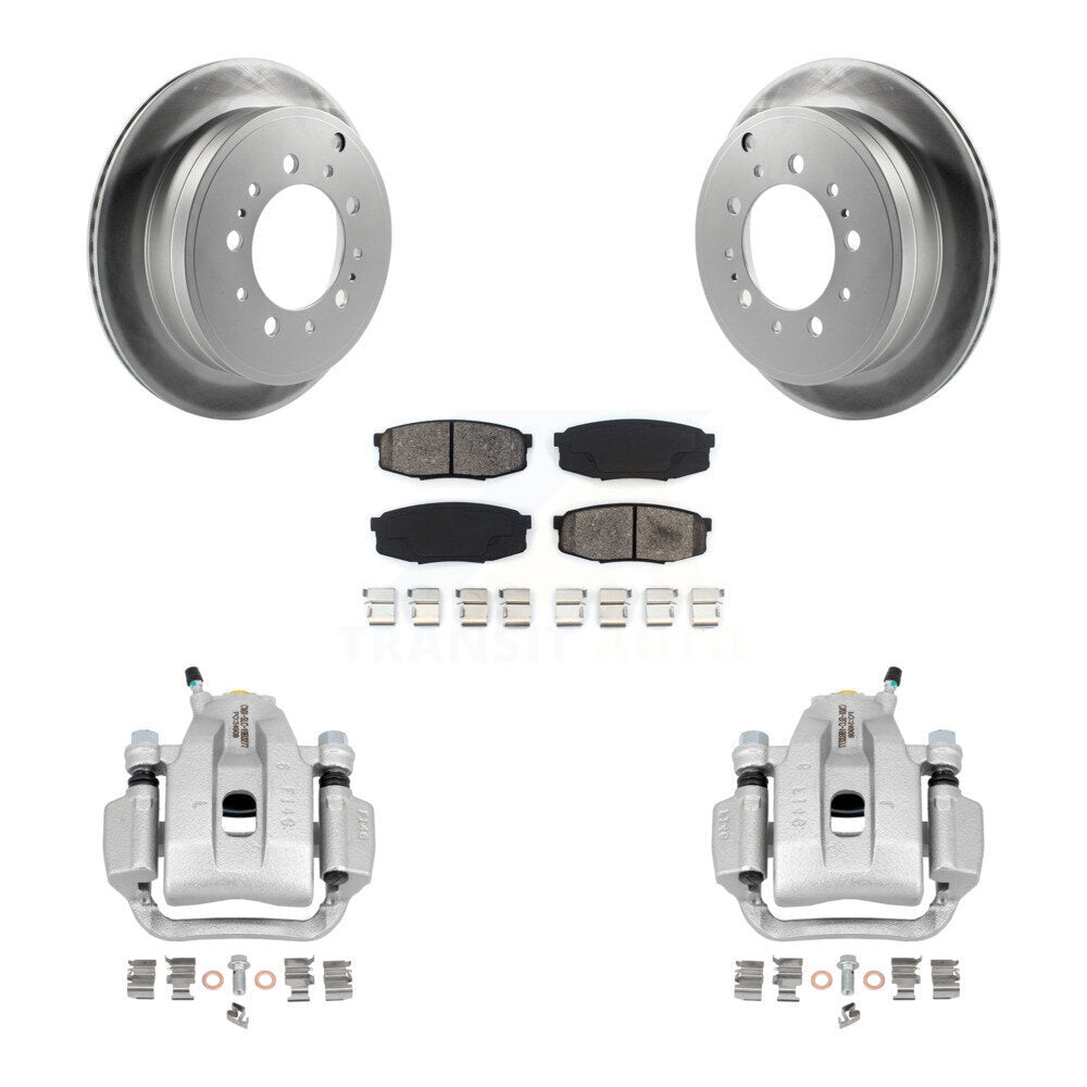 Transit Auto KCG-100302S Disc Brake Kit for 2007-2016 Toyota Sequoia, Toyota Tundra - Rear product image