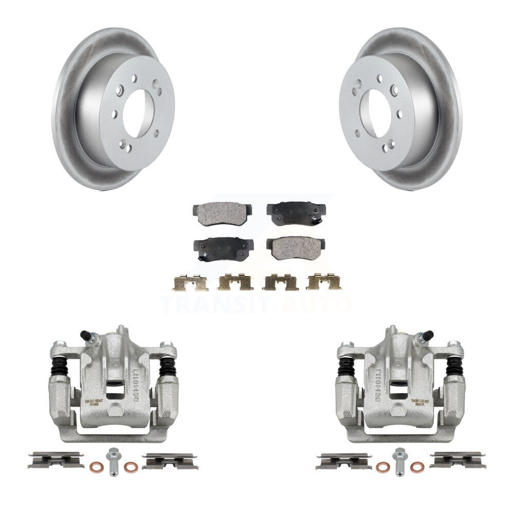 Transit Auto KCG-100303P Disc Brake Kit for 2007-2009 Hyundai Elantra - Rear product image