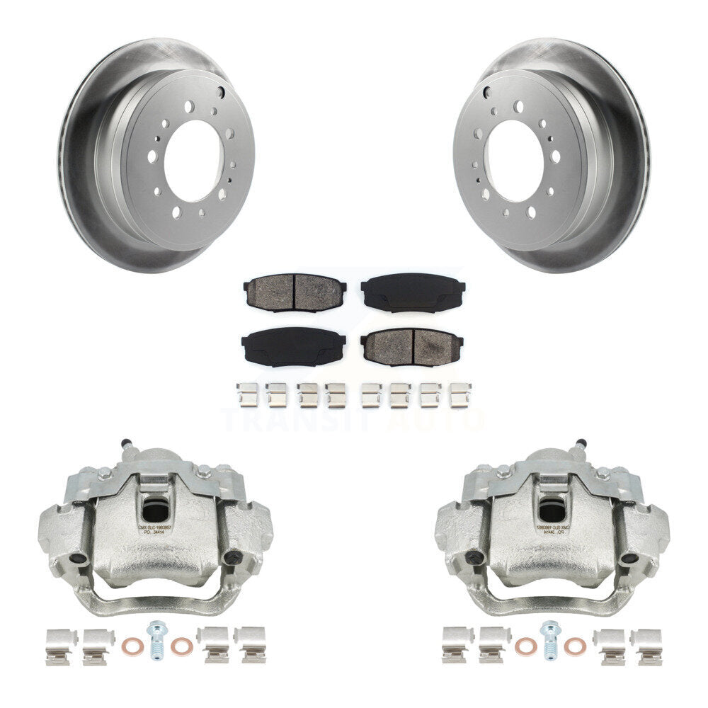 Transit Auto KCG-100303S Disc Brake Kit for 2008-2015 Lexus LX570, Toyota Land Cruiser - Rear product image