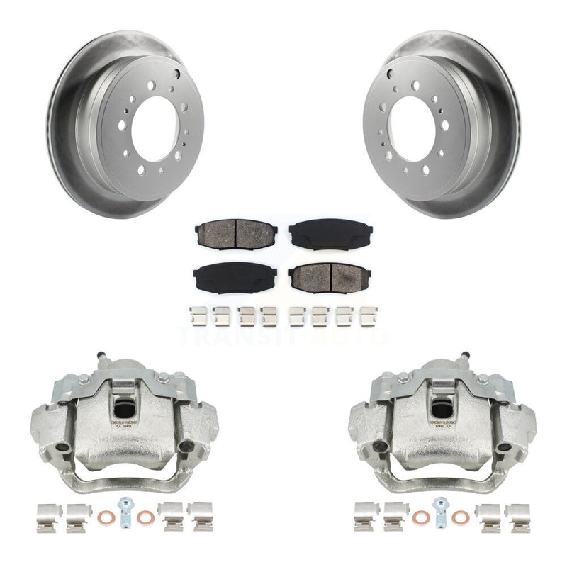 Transit Auto KCG-100303S Disc Brake Kit for 2008-2015 Lexus LX570, Toyota Land Cruiser - Rear product image
