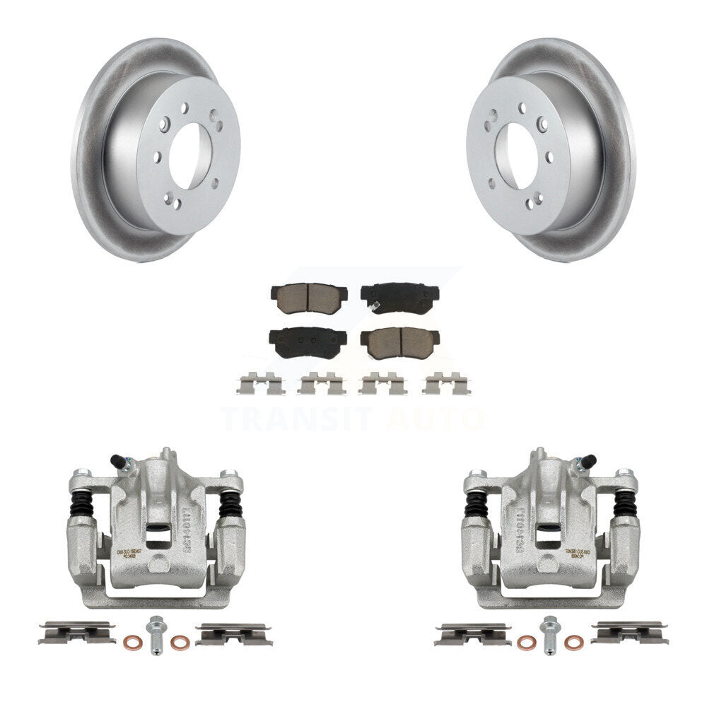 Transit Auto KCG-100304C Disc Brake Kit for 2007-2009 Hyundai Elantra - Rear product image