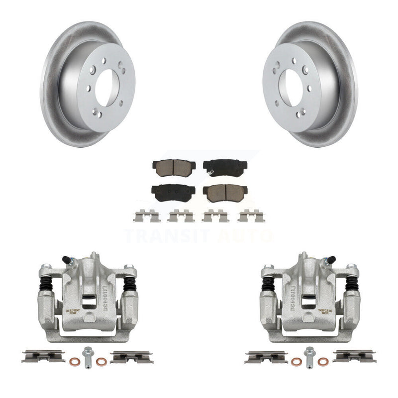 Transit Auto KCG-100304C Disc Brake Kit for 2007-2009 Hyundai Elantra - Rear product image