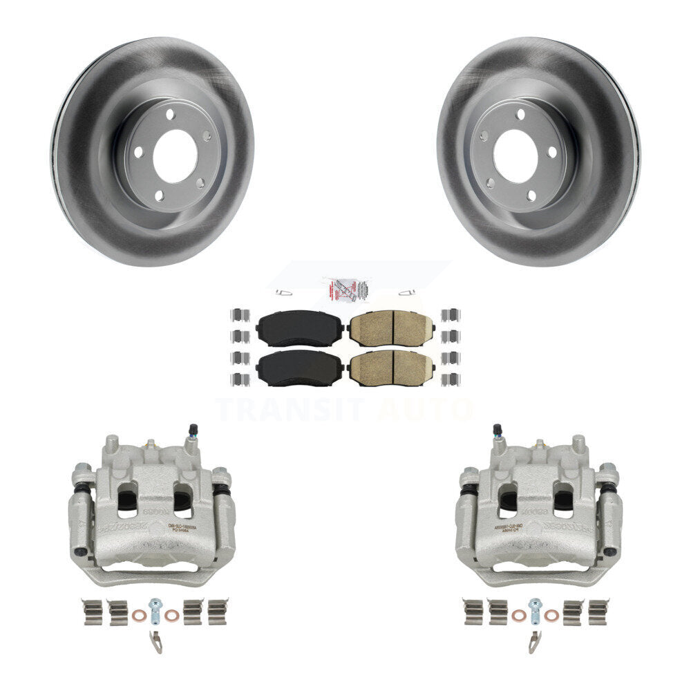 Transit Auto KCG-100304N Disc Brake Kit for 2007-2010 Ford Edge, Lincoln MKX - Front product image