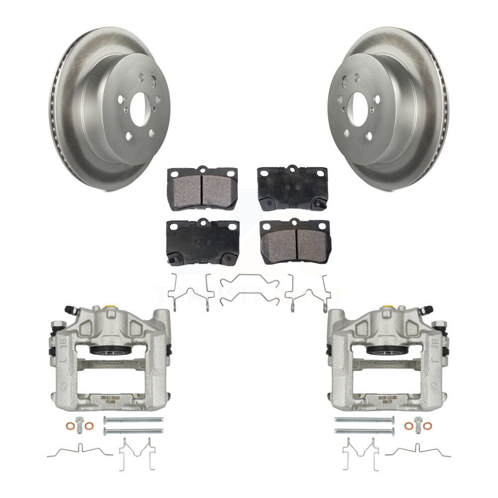 Transit Auto KCG-100306T Disc Brake Kit for 2006-2013 Lexus IS250, Lexus GS300 - Rear product image