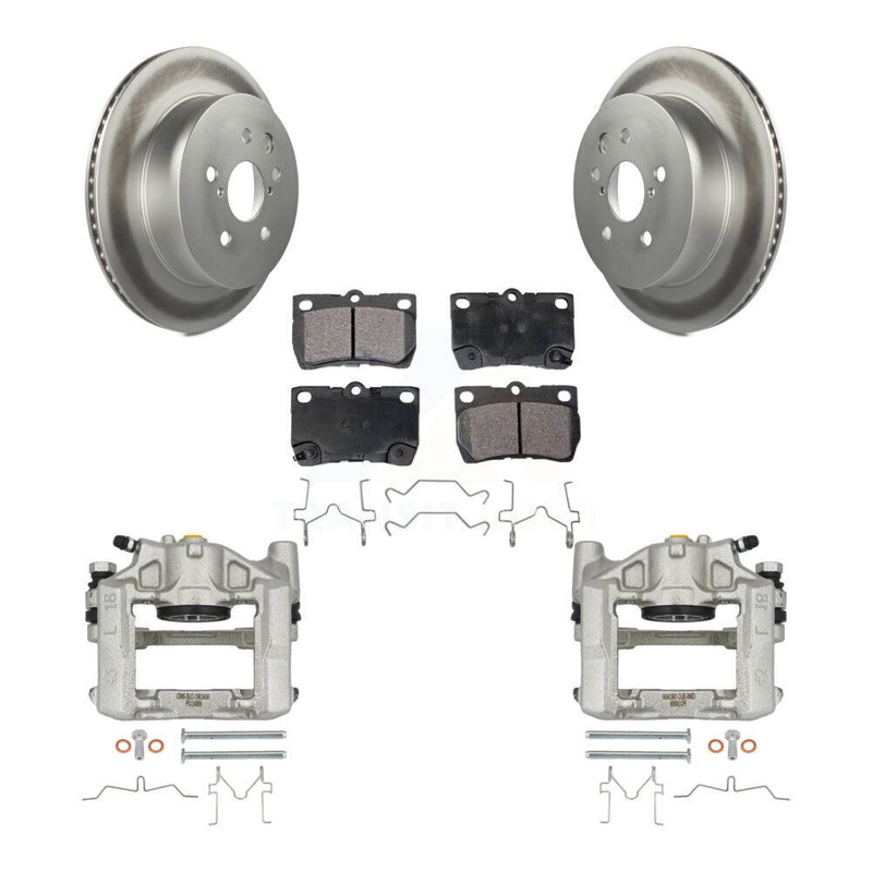 Transit Auto KCG-100306T Disc Brake Kit for 2006-2013 Lexus IS250, Lexus GS300 - Rear product image