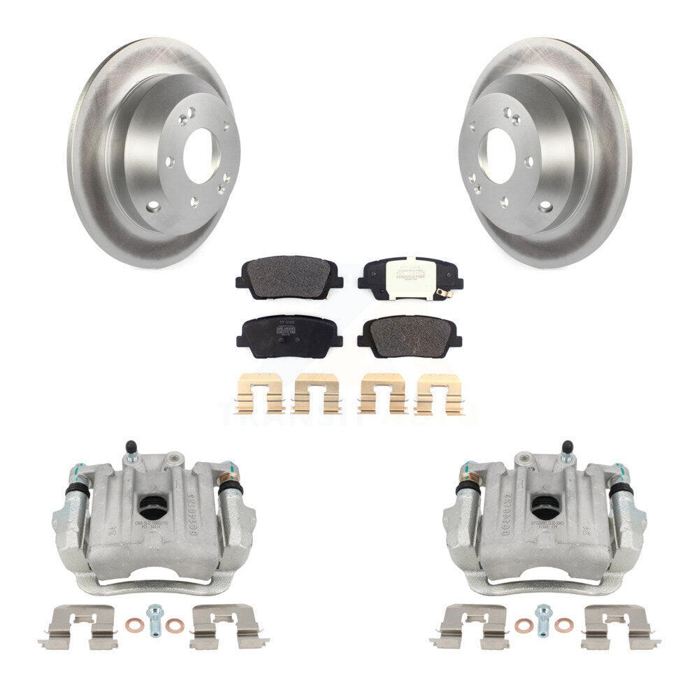 Transit Auto KCG-100308P Disc Brake Kit for 2016-2020 Hyundai Santa Fe Sport, Kia Sorento - Rear product image