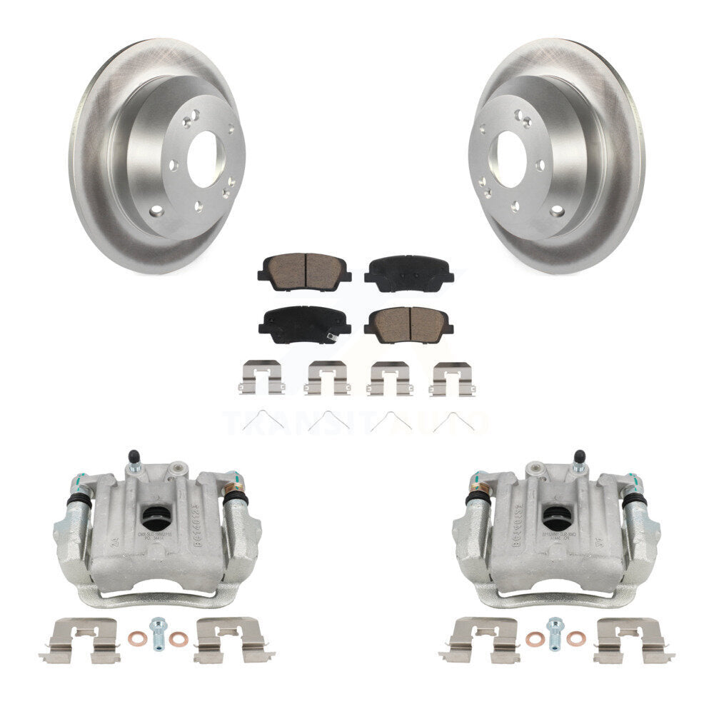 Transit Auto KCG-100309C Disc Brake Kit for 2016-2020 Hyundai Santa Fe Sport, Kia Sorento - Rear product image