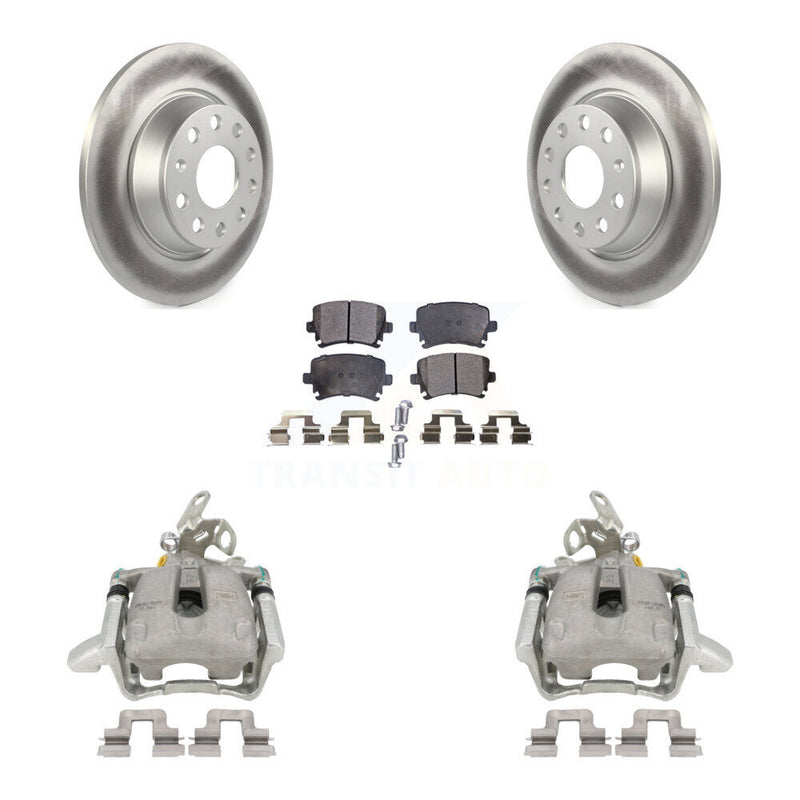 Transit Auto KCG-100309P Disc Brake Kit for 2006-2009 Volkswagen GTI, Audi A3 Quattro - Rear product image