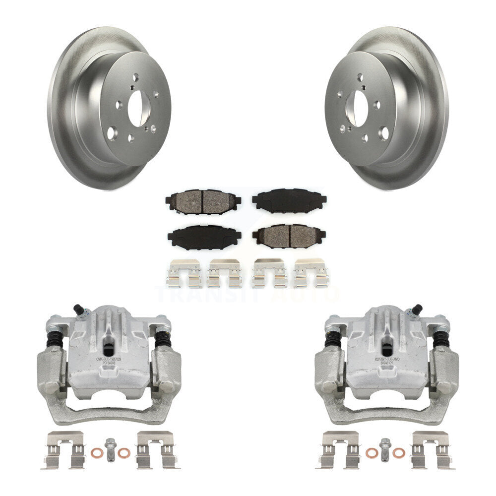 Transit Auto KCG-100309S Disc Brake Kit for 2013-2022 Subaru Crosstrek, Subaru Impreza, Subaru Forester & more - Rear product image