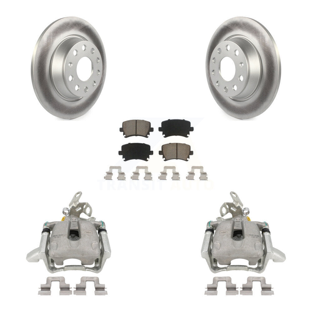 Transit Auto KCG-100310C Disc Brake Kit for 2006-2009 Volkswagen GTI, Audi A3 Quattro - Rear product image