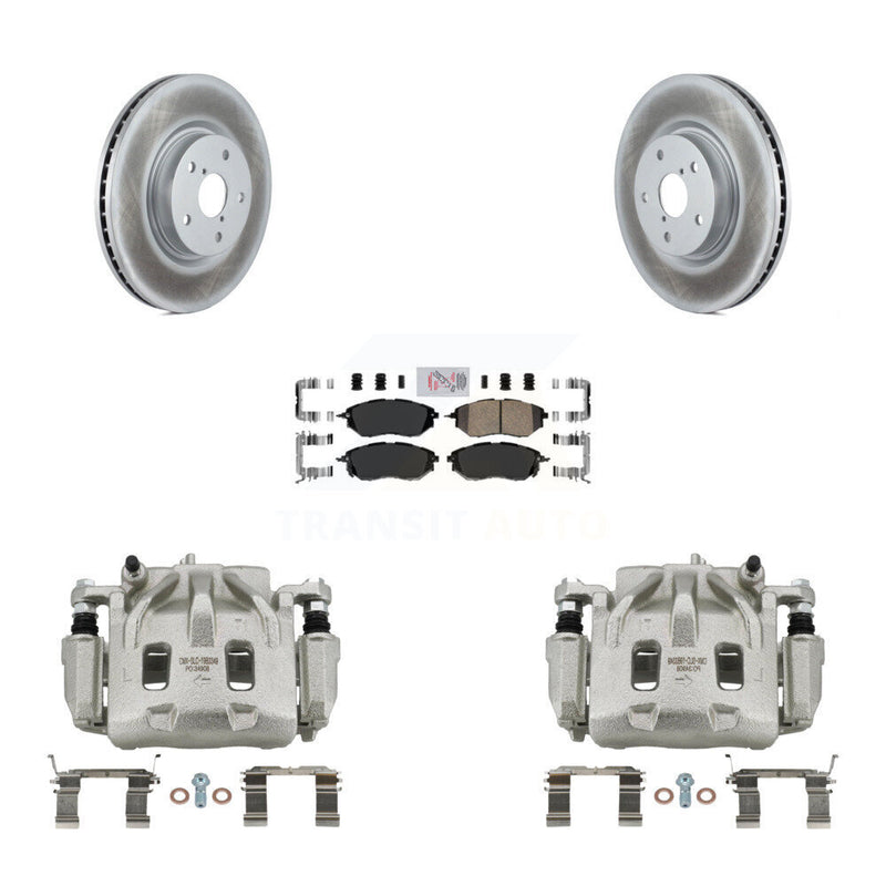 Transit Auto KCG-100310N Disc Brake Kit for 2006-2021 Subaru WRX, Subaru Legacy, Subaru Outback & more - Front product image