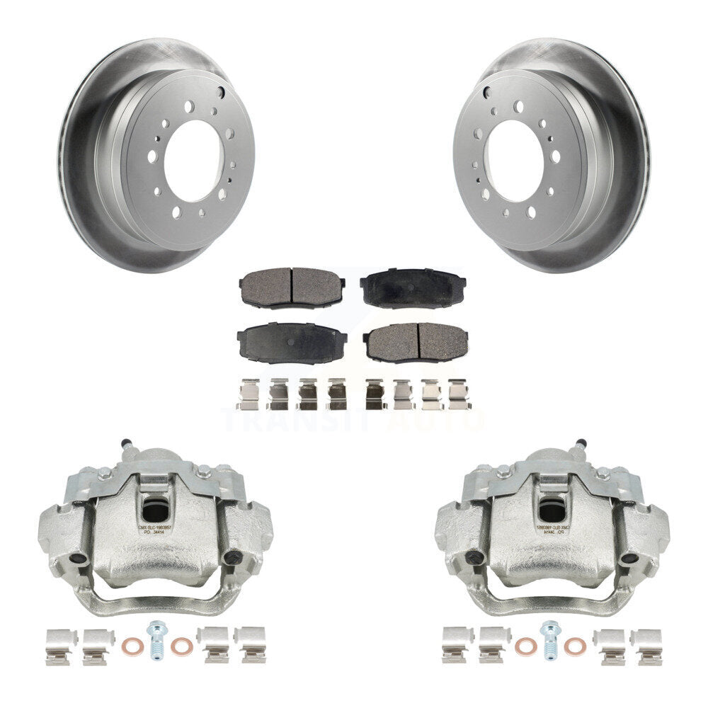 Transit Auto KCG-100311P Disc Brake Kit for 2008-2015 Lexus LX570, Toyota Land Cruiser - Rear product image
