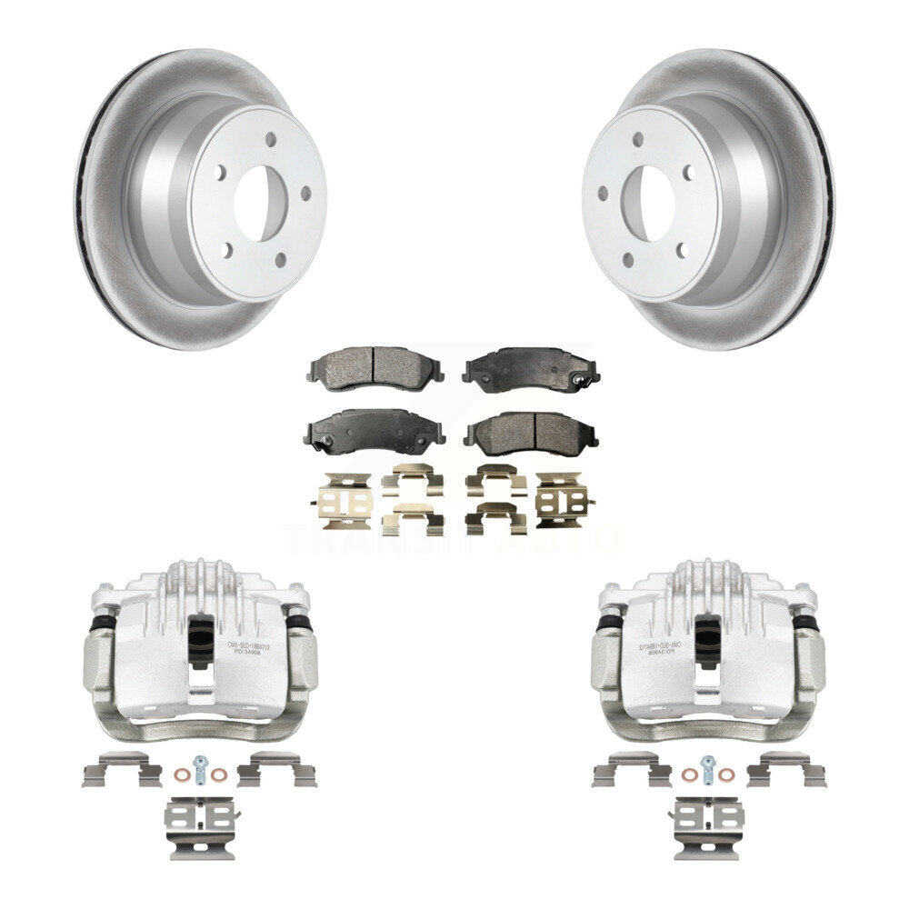 Transit Auto KCG-100311T Disc Brake Kit for 1997-2005 Chevrolet S10, Chevrolet Blazer, GMC Jimmy & more - Rear product image