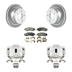 Transit Auto KCG-100311T Disc Brake Kit for 1997-2005 Chevrolet S10, Chevrolet Blazer, GMC Jimmy & more - Rear product image