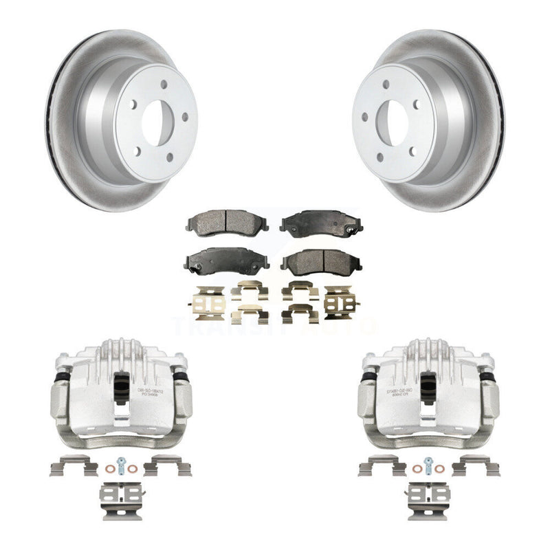 Transit Auto KCG-100311T Disc Brake Kit for 1997-2005 Chevrolet S10, Chevrolet Blazer, GMC Jimmy & more - Rear product image
