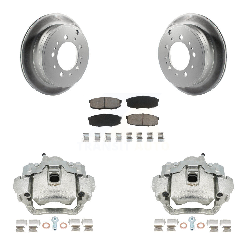 Transit Auto KCG-100312C Disc Brake Kit for 2008-2015 Lexus LX570, Toyota Land Cruiser - Rear product image